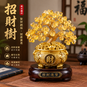招財樹風水擺件